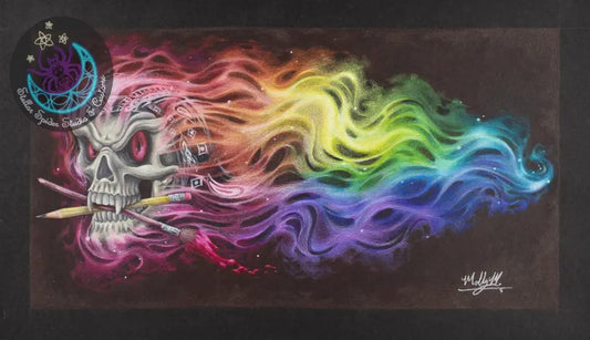 Spirited artist (signed) print