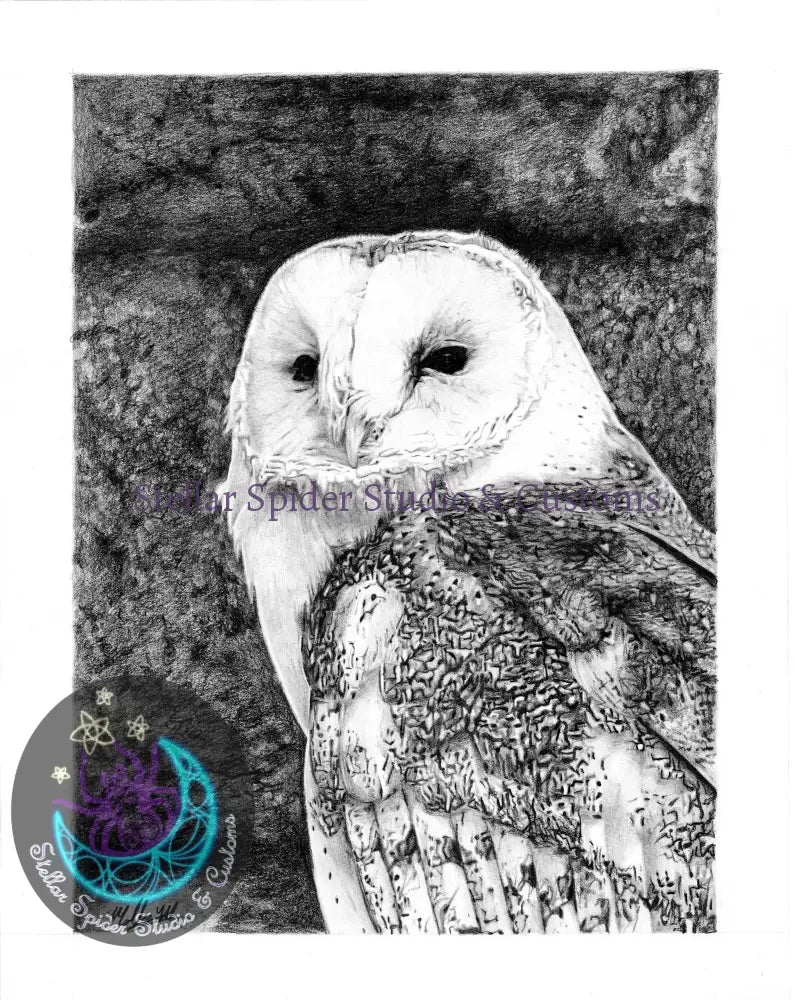Simply Zoo-tiful Barn Owl (Signed) Print