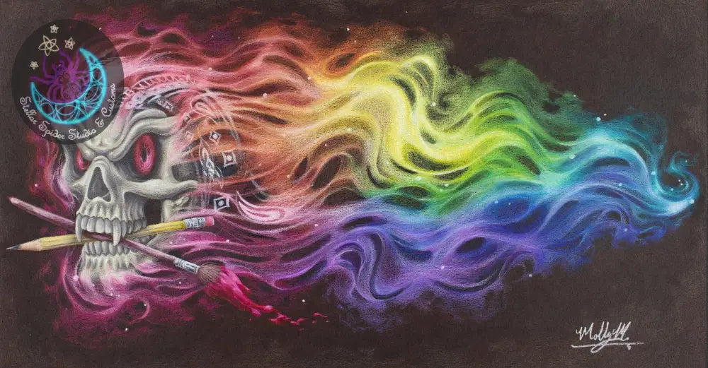 Spirited artist (signed) print